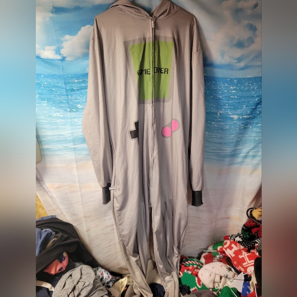 Tipsy‎ Elves NWOT Adults Unisex Gaming Device Halloween Costume Onsie Size XXL - Picture 2 of 4